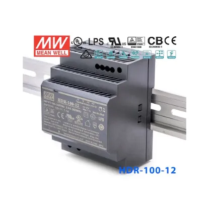منبع تغذیه مینول سری HDR-100-12
