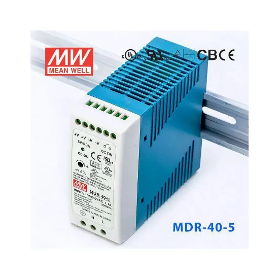 منبع تغذیه مینول سری MDR-40-5