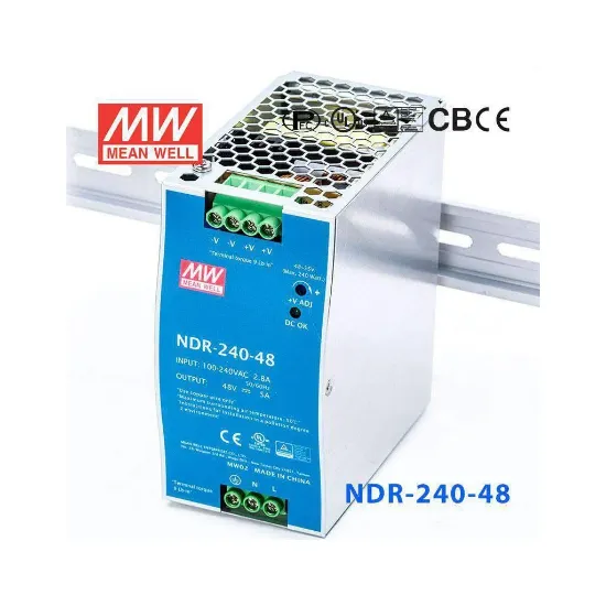 منبع تغذیه مینول سری NDR-240-48