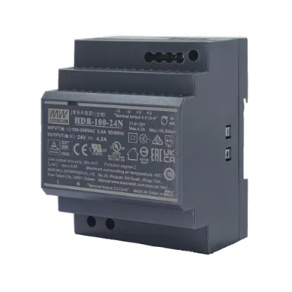 منبع تغذیه مینول سری HDR-100-24N