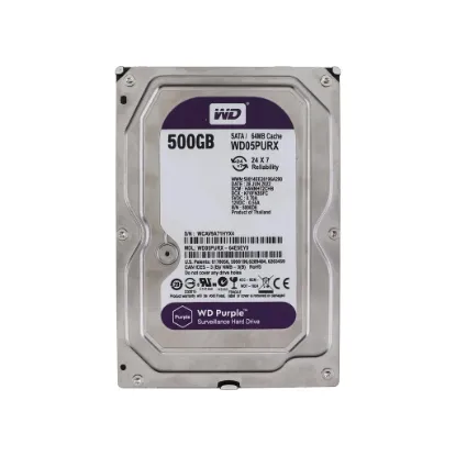 هارد اینترنال وسترن دیجیتال بنفش مدل WD05PURX ظرفیت 500 گیگابایت