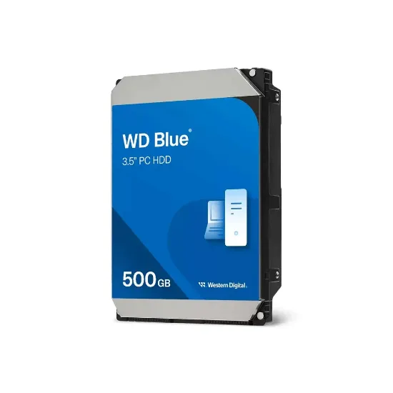 هارد اینترنال وسترن دیجیتال آبی مدل WD5000AAKX ظرفیت 500 گیگابایت