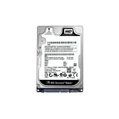 هارد اینترنال وسترن دیجیتال مشکی مدل WD5000BPKT ظرفیت 500 گیگابایت