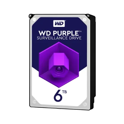 هارد اینترنال وسترن دیجیتال بنفش مدل WD60PURZ ظرفیت 6 ترابایت