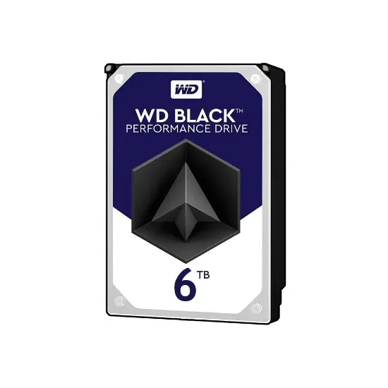 هارد اینترنال وسترن دیجیتال مشکی مدل WD6003FZBX ظرفیت 6 ترابایت