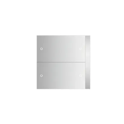 کلید هوشمند چهار پل ساده PEONIA ABB رنگ نقره ای کد PEB/U2.0.1-131