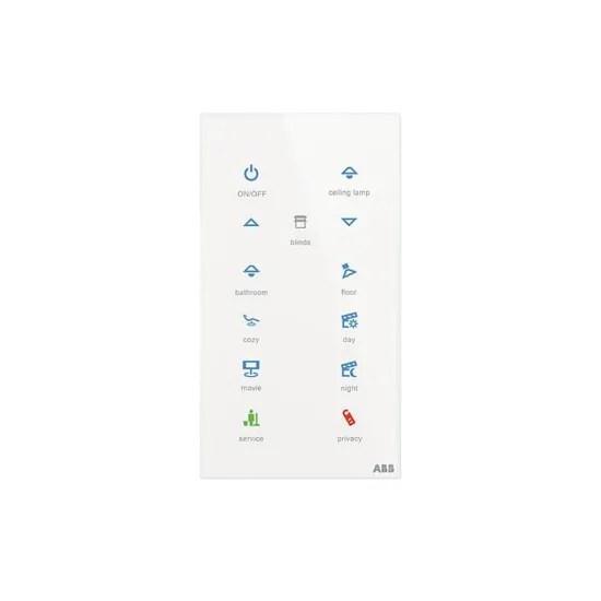 کلید هوشمند دوازده پل عمودی Tacteo ABB کد TB/U12.7.1-CG