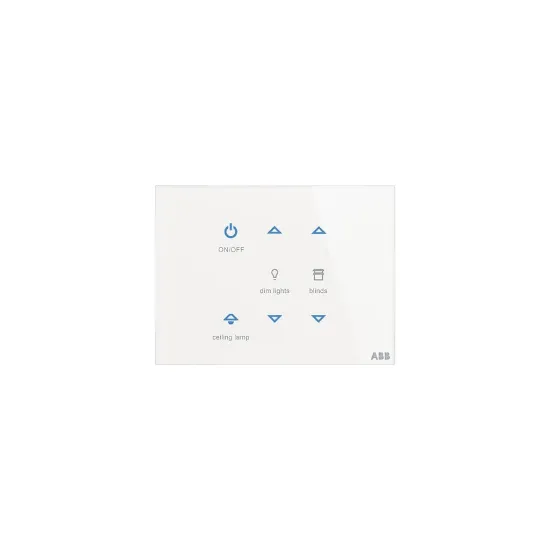 کلید هوشمند شش پل افقی Tacteo ABB کد TB/U6.8.1-CG