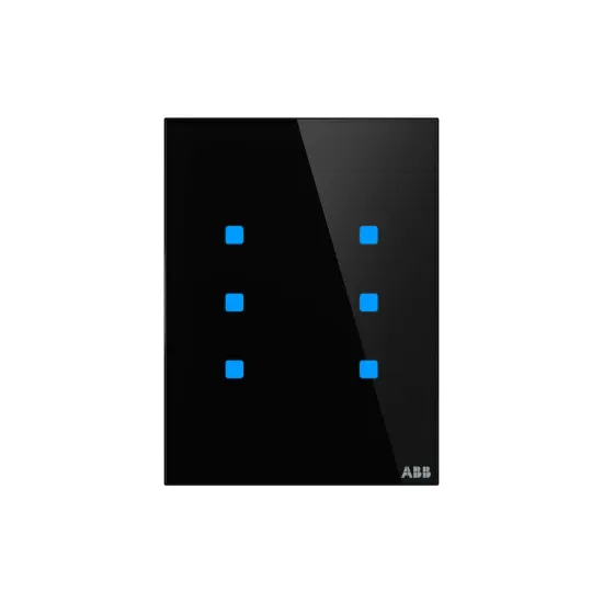 کلید هوشمند شش پل عمودی Tacteo ABB کد TB/U6.7.1-CG