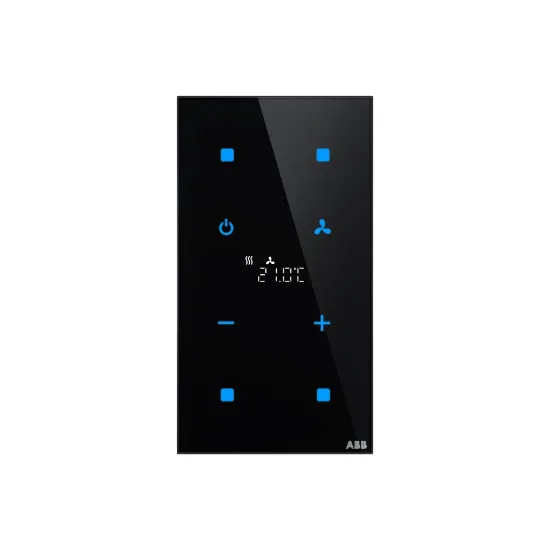 ترموستات هوشمند هشت پل عمودی Tacteo ABB کد TBR/U4.7.1-CG