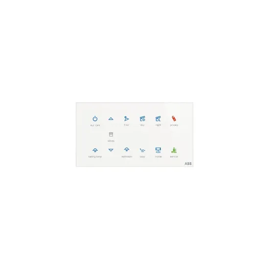 کلید هوشمند دوازده پل افقی Tacteo ABB کد TB/U12.8.1-CG