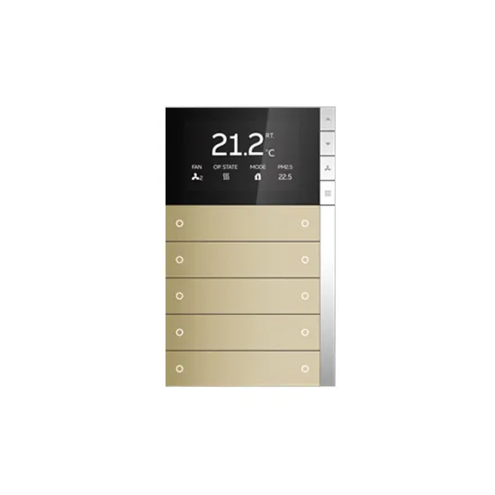 ترموستات هوشمند ده پل PEONIA ABB رنگ طلایی کد PEBR/U5.0.1-441