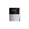 ترموستات هوشمند شش پل PEONIA ABB رنگ نقره ای کد PEBR/U3.0.1-131