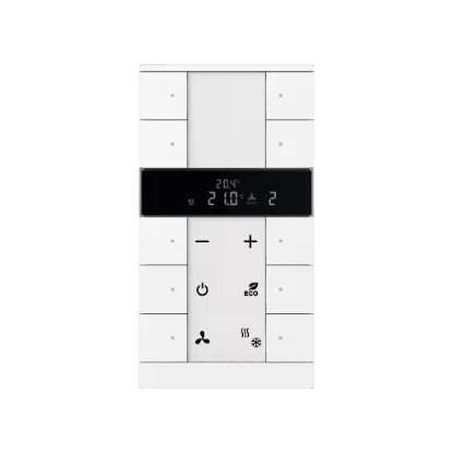 ترموستات هوشمند ده پل  Master Tenton ABB رنگ سفید کد SBR/U10.0.1-84