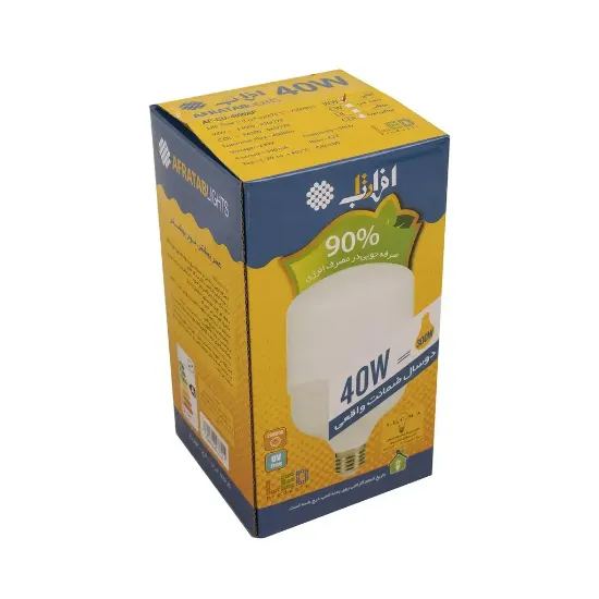 لامپ 40 وات LED افراتاب مدل AF-CU-40WAP