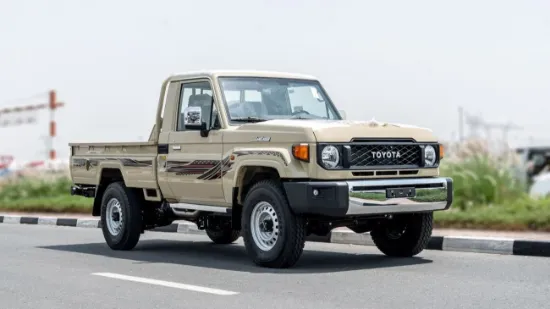 تصویر  تویوتا لندکروز پیکاپ 2026 تیپ LC79 4.0L