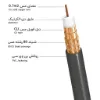 کابل کواکسیال تک RG59 زیمنس تمام مس 500 متری