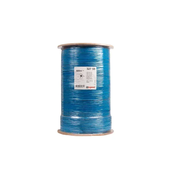 کابل شبکه CAT6 SFTP برند Legrand کلاف 500 متری (0.40)