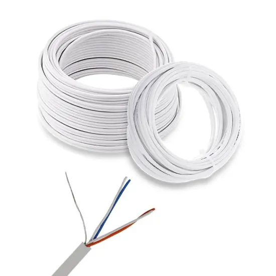 سیم دو زوج cca مدل 2x2x0.6 (کلاف 100 متری)