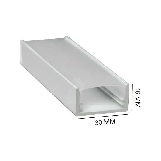 پروفیل روکار دولاین 30mm کد 6 مناسب نوار LED