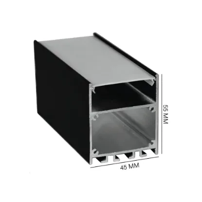 پروفیل روکار و آویز وسط جداشونده 55mm (کد16)