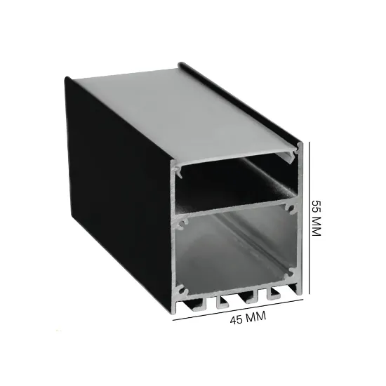 پروفیل روکار و آویز وسط جداشونده 55mm (کد16)