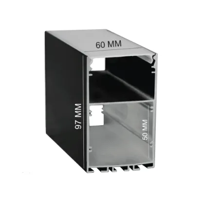 پروفیل آویز پنج لاین 60mm کد 20