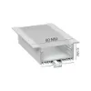 پروفیل توکار فنرخور سه لاین 45mm کد 23