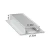 پروفیل توکار دولاین 30mm کد 26