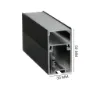 پروفیل روکار و آویز دولاین 30mm کد 28