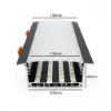 پروفیل توکار فنرخور شش لاین 75mm (کد30)