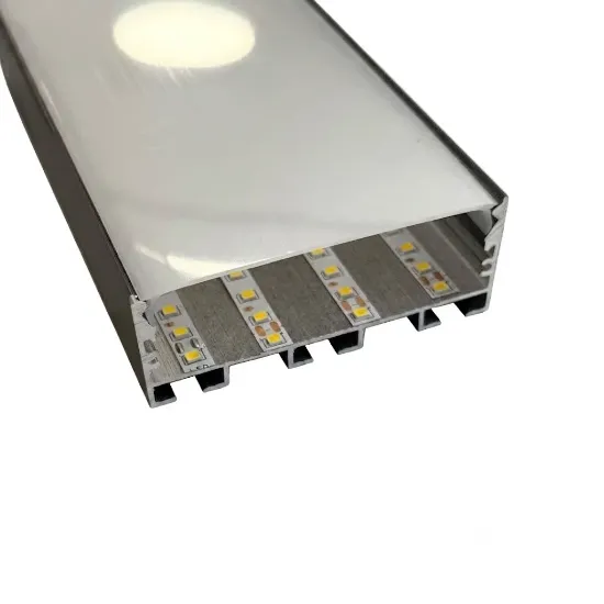 پروفیل LED روکار 85 میلی‌متری مناسب نور خطی