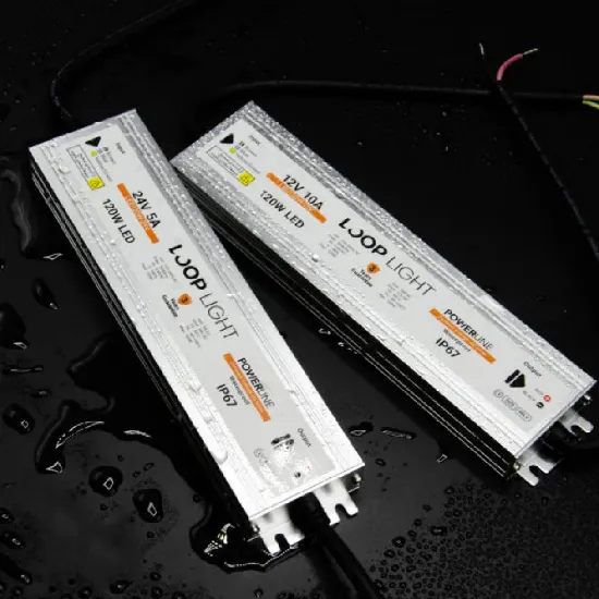 منبع تغذیه 12 ولت 10 آمپر 120 وات  ضد اب لوپ لایت مدل Waterproof
