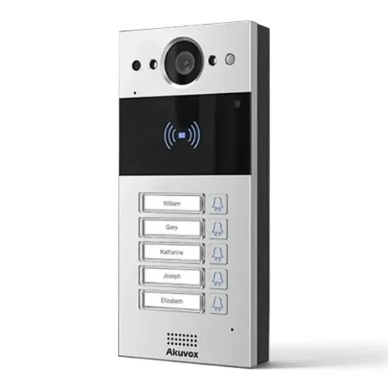 تصویر  آیفون هوشمند پنج زنگ روکار آکووکس مدل R20B