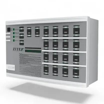 تصویر  کنترل پنل اعلام حریق 12 زون کانونشنال زیتکس مدل ZX-1800-12