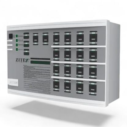 تصویر  کنترل پنل اعلام حریق 16 زون کانونشنال زیتکس مدل ZX-1800-16
