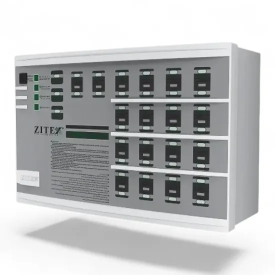 تصویر  کنترل پنل اعلام حریق 18 زون کانونشنال زیتکس مدل ZX-1800-18