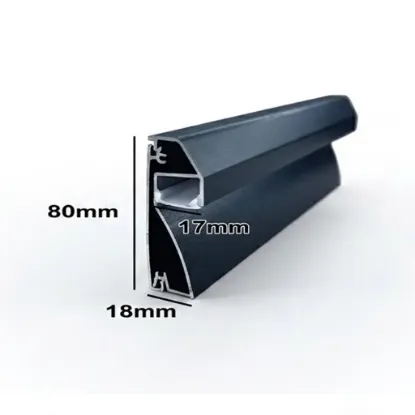 پروفیل لاین نوری قرنیز تک لاین 80mm (کد49)