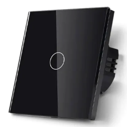 تصویر  کلید لمسی تک پل zigbee زیگبی Benica