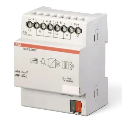 تصویر  رله 4 کانال 10 آمپر ABB کد SAH/S4.10.7.1