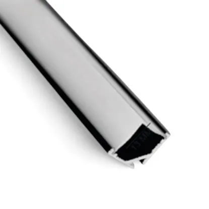 تصویر  پروفیل لاین نوری کنجی تک لاین عرض 13mm (کد51)