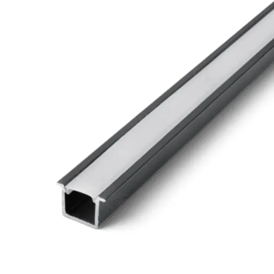 تصویر  پروفیل لاین نوری توکار تک لاین 12mm (کد39)
