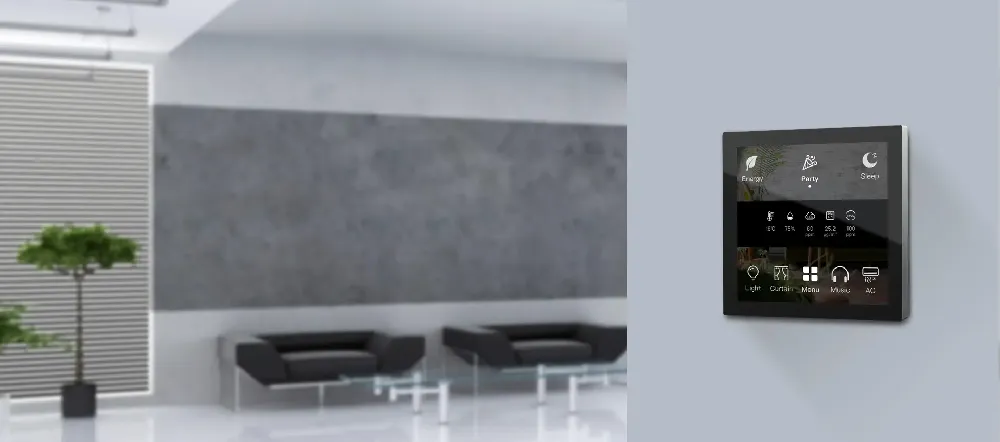 تاچ پنل هوشمند HDL