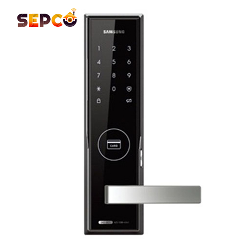 قفل دیجیتال آپارتمانی کارتی سامسونگ مدل SHP-DH520