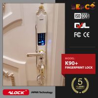 قفل دیجیتال ALOCK مدل +K90 مشکی