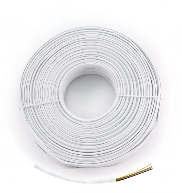 Ring Telephone Cable 100 Yards 4 scaled 1 سیم ۲ زوج کلاف ۱۰۰ متری