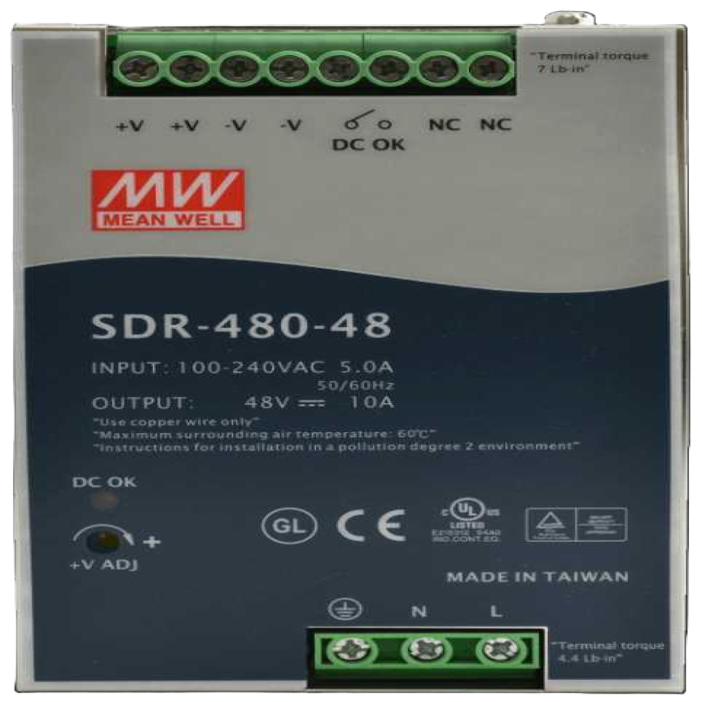 منبع تغذیه مینول سری SDR-480-48